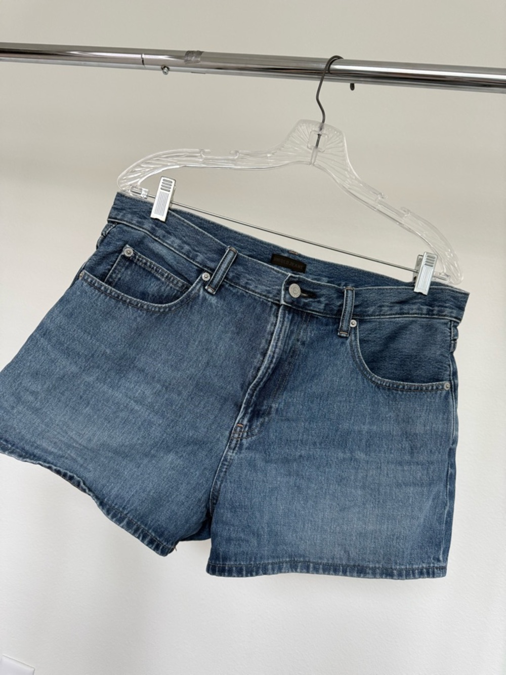 Uniqlo Mid-Blue Denim Women's Shorts